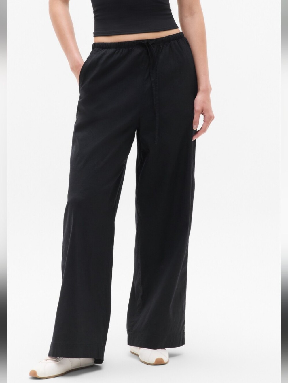 Athleta Paradise Wide Leg Linen Pant